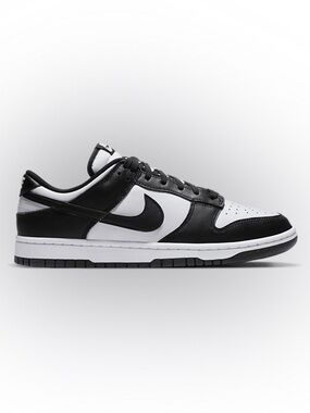 NIKE Dunks, Black/White, Panda, Sneakers, 9.5